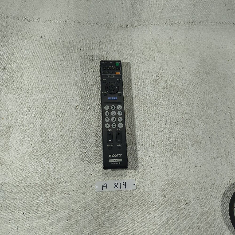 USED SONY TV Remote Control RM-YD028